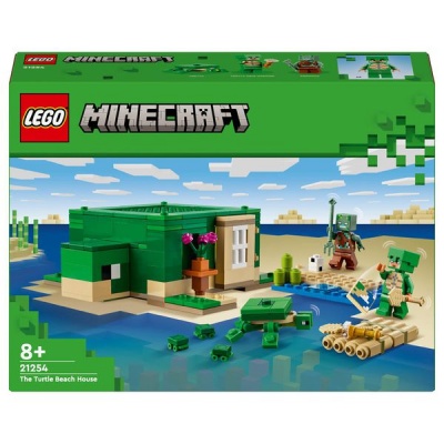 LEGO ® Minecraft® The Turtle Beach House 21254 Building Toy Set 234 Pieces