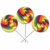 Rock Candy Kings of Rock - Dinky Rainbow lollipops - Multi colour Photo