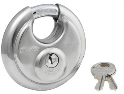 Photo of Stainless Steel Discus Padlock - 70mm