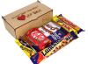 The Biltong Girl Wooden Reusable Box With The Message: " My Hart Klop Chocolates Vir Jou!" Photo
