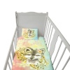 Print with Passion Pastel Wolf Cot Duvet Set Photo