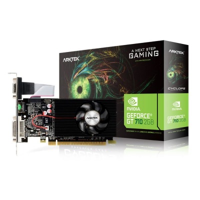 Arktek Nvidia GT710 2GB DDR3 64 bit HDMI DVI VGA Graphics Card