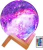 Lumina Remote and Touch Control Galaxy Moon Lamp Photo