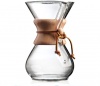 ecocoffee CHEMEX Style Pour-Over Glass Coffeemaker - Classic Series Photo