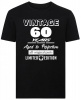 Vintage 60 Aged To Perfection Good Tshirt Photo