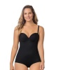 NipTuck Shapewear Black Baroness Full Body with Built-in Bra Shapewear Photo