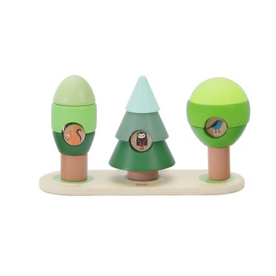 Classic World Little Forest Stacking Rings