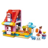 Building Blocks Toys Brick House IBH263215 Toys Brick House