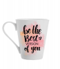 Graceful Accessories Be The Best Version Of You Conical Shape Mug Photo