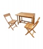Wooden Table with Build in Cooler Box Photo