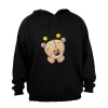 Peeking Teddy - Stars - Hoodie Photo