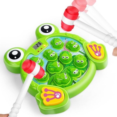 Mini Mike Interactive Whack a Frog Game for Kids Learning Gift for Toddlers