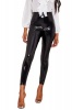I Saw it First - Ladies Black Vinyl Leggings Photo