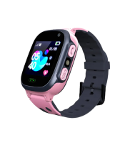 Kids Smart Watch Build in Telephone GPS Pink