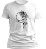 PepperSt Men's White T-Shirt - Crystal Bird Photo