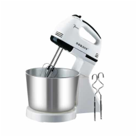 Sokany 7 Speed Adjustment 250W Dual Stand Hand Mixer with Overheating Protection