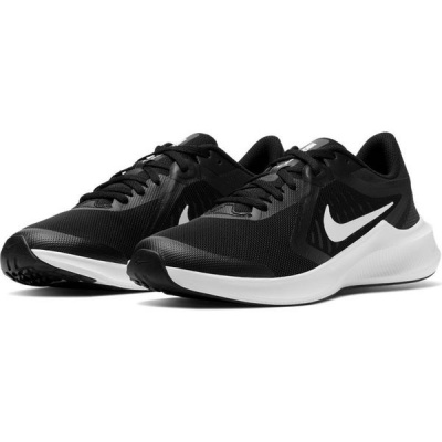 Photo of Nike Downshifter 10 - Big Kids' Running Shoe - Black / White