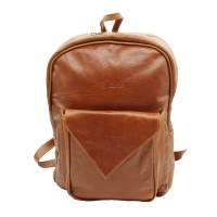 Minx Genuine Leather Jarred Backpack
