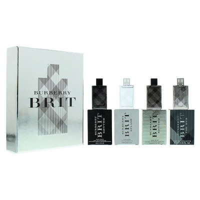 Burberry Brit For Him Collection Mini 4 Piece Gift Set