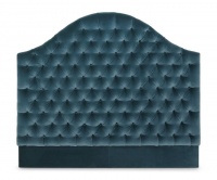 MaI Lifestyle Local Crafted Deep Buttoned Headboard Peacock Blue