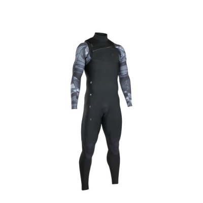 Photo of iON Wetsuit - Onyx Amp FZ 4/3 2020 - Black Grey Capsule