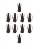 Chemical-Free Fly Repellent Fan - Set of 10 Photo
