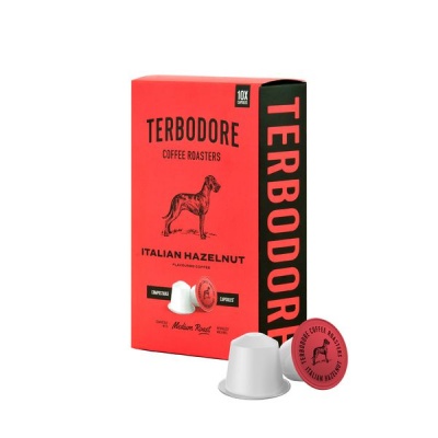 Photo of Terbodore Italian Hazelnut - 10 Nespresso compatible coffee capsules