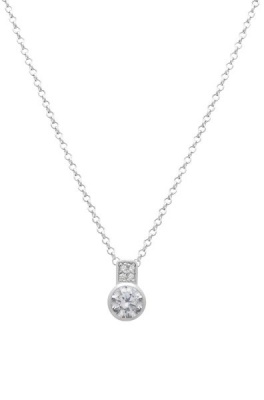 Photo of Art Jewellers - 925 Sterling Silver Multi C.Z Pendant with Chain