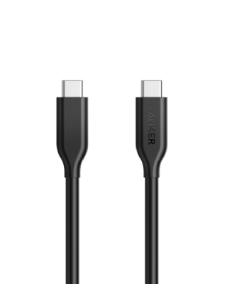 Photo of Anker PowerLine 3 USB-C to USB-C 2.0 Cable 3ft Black