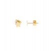 Art Jewellers - 9ct Yellow Gold Star Stud Earrings. Photo