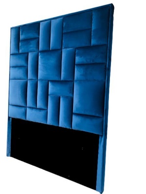 Photo of Decorist Home Gallery Modern - Blue Headboard Super King Size