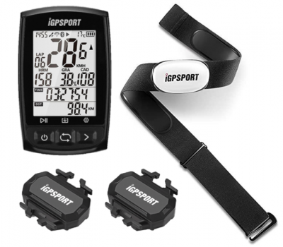 Photo of iGPSport iGS50E GPS Cycling Computer - Complete Bundle
