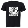 BuyAbility Body Built By Burgers - Adults - T-Shirt Photo