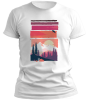 PepperSt Men's White T-Shirt - Dusk Photo