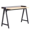 Basics Harper Desk – Nat/Grey Photo