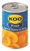 KOO - Peach Halves in Syrup 12x410g Photo