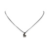 No Memo - Necklace Choker Bracelet With Heart Pendant - Black Photo