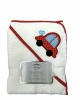 Mothers Choice Baby Hooded Towel - Red Car Photo