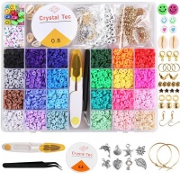 Clay Beads and Charms Kit for Jewellery Making