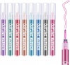Metallic Self Outlined Marker Pen - Set of 8 Photo