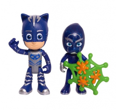 Photo of PJ Masks 2 Pack Hero vs Villain - Catboy & Night Ninja