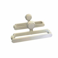 Multifunctional Suction Cup Shoe Rack White
