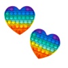 Fidget Toys Pop It Heart Pack [2 Pack] Photo