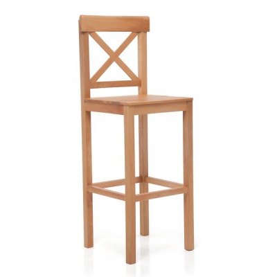Photo of Decorist Home Gallery Natural Bar Chair