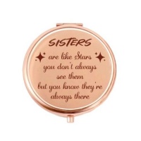 Personalized Pocket Mirror Sisters