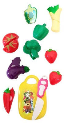 Photo of Kika Crafts Play Food Cutting Set - Vegetables