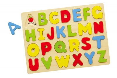 Photo of Viga Wooden Alphabet Puzzle