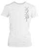 PepperSt Ladies White T-Shirt - Norse Runes Photo