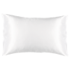 Curly Care Silk Satin Pillowcase - White - Single Photo