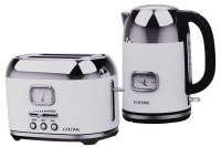 Goldair Retro Gauged 2 Slice Toaster 17L Electric Kettle GRBS200